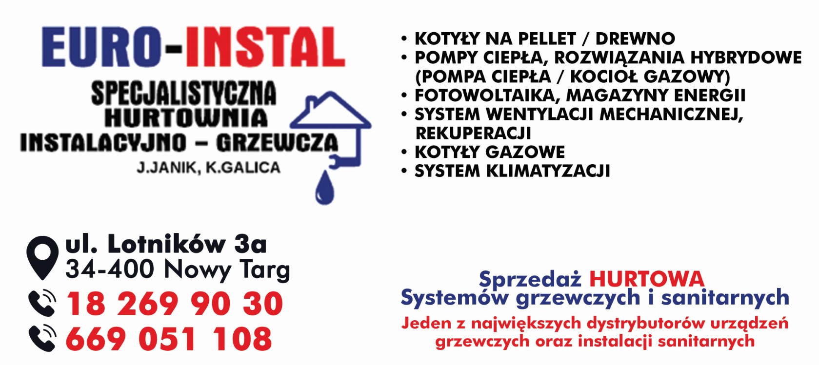 kotły gazowe NOWY TARG